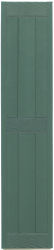 10" Closed Weave Framed Board-N-Batten Vinyl Shutters