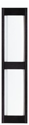 16 1/4" Two Tone Classic Panel Vinyl Shutters