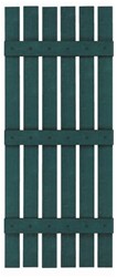 24 3/8" Open Weave Board-N-Batten Vinyl Shutters