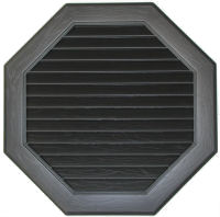 18" Vinyl Louvered Octagon