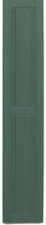9" Closed Weave Framed Board-N-Batten Vinyl Shutters