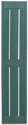 9" Open Weave Framed Board-N-Batten Vinyl Shutters