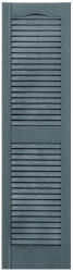 12" x 35" Open Louvered Vinyl Shutters