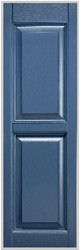 14 3/8" x 67" Economy Raised Panel Vinyl Shutters