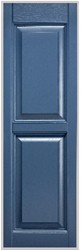 12" x 43" Raised Panel Vinyl Shutters