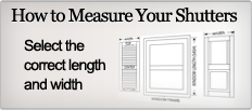How To Measure Your Shutters